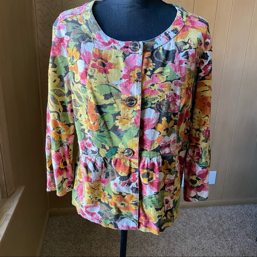 Christopher & Banks light weight float jacket